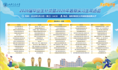 2026届结业生补录暨2026年暑期练习生双选会举办